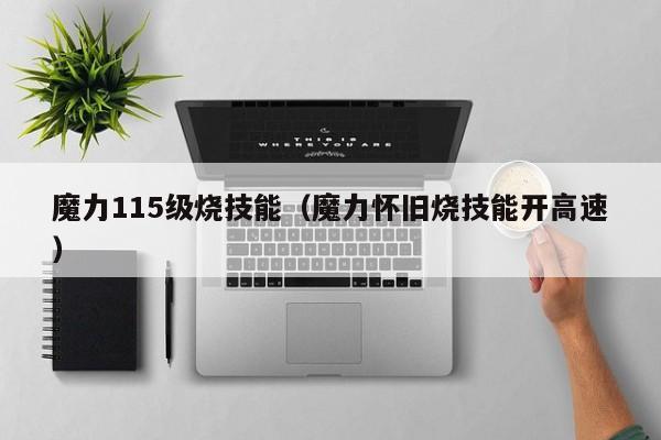 魔力115级烧技能(魔力怀旧烧技能开高速)
